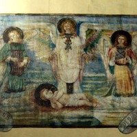  17/03/2026. Credito: Jair Amaral/EM/D.A Press. Brasil. Sabara-MG.
Serie sobre a pintura de forros de igrejas mineiras - Capela Nossa Senhora do Pilar,  no Hospicio da Terra Santa, no Centro Historico.
       -  (crédito:   Jair Amaral/EM/D.A Press)