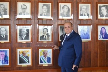  28/03/2026 Ed Alves CB/DA Press. Cidades -  Ibaneis Rocha se despede do governo. Missa de A&ccedil;&atilde;o de Gra&ccedil;as e Solenidade de descerramento oficial da fotografia na Galeira dos Governadores do DF.  -  (crédito:  Ed Alves CB/DA Press)