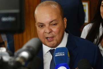 'A CPI é do crime organizado. Não entendo o que tem a ver comigo', questionou Ibaneis -  (crédito:  Ed Alves CB/DA Press)