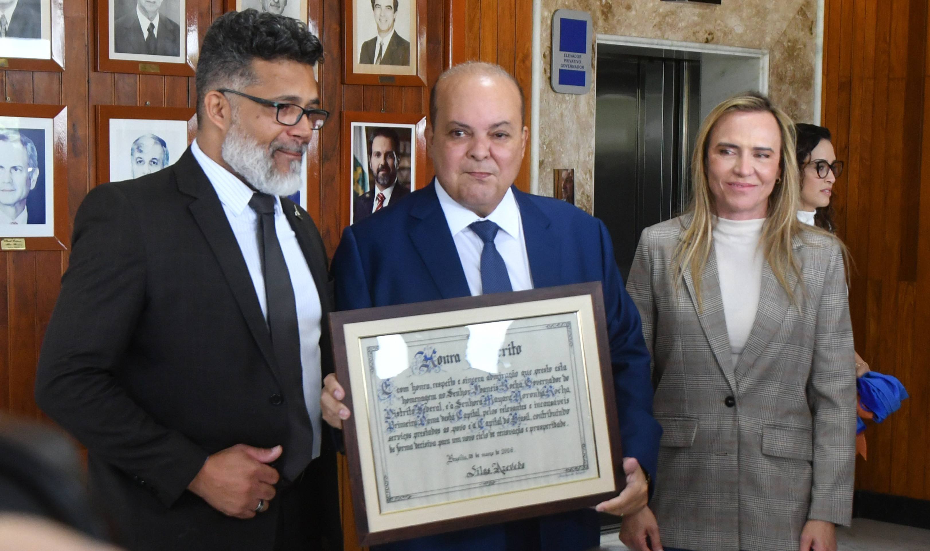  28/03/2026 Ed Alves CB/DA Press. Cidades -  Ibaneis Rocha se despede do governo. Missa de A&ccedil;&atilde;o de Gra&ccedil;as e Solenidade de descerramento oficial da fotografia na Galeira dos Governadores do DF. 