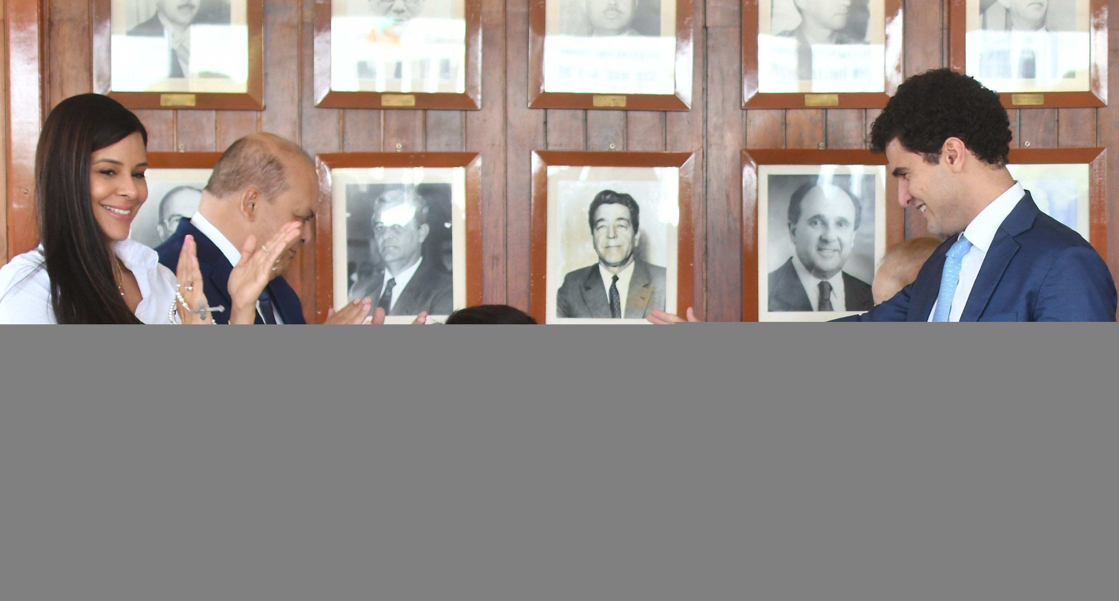  28/03/2026 Ed Alves CB/DA Press. Cidades -  Ibaneis Rocha se despede do governo. Missa de A&ccedil;&atilde;o de Gra&ccedil;as e Solenidade de descerramento oficial da fotografia na Galeira dos Governadores do DF. 