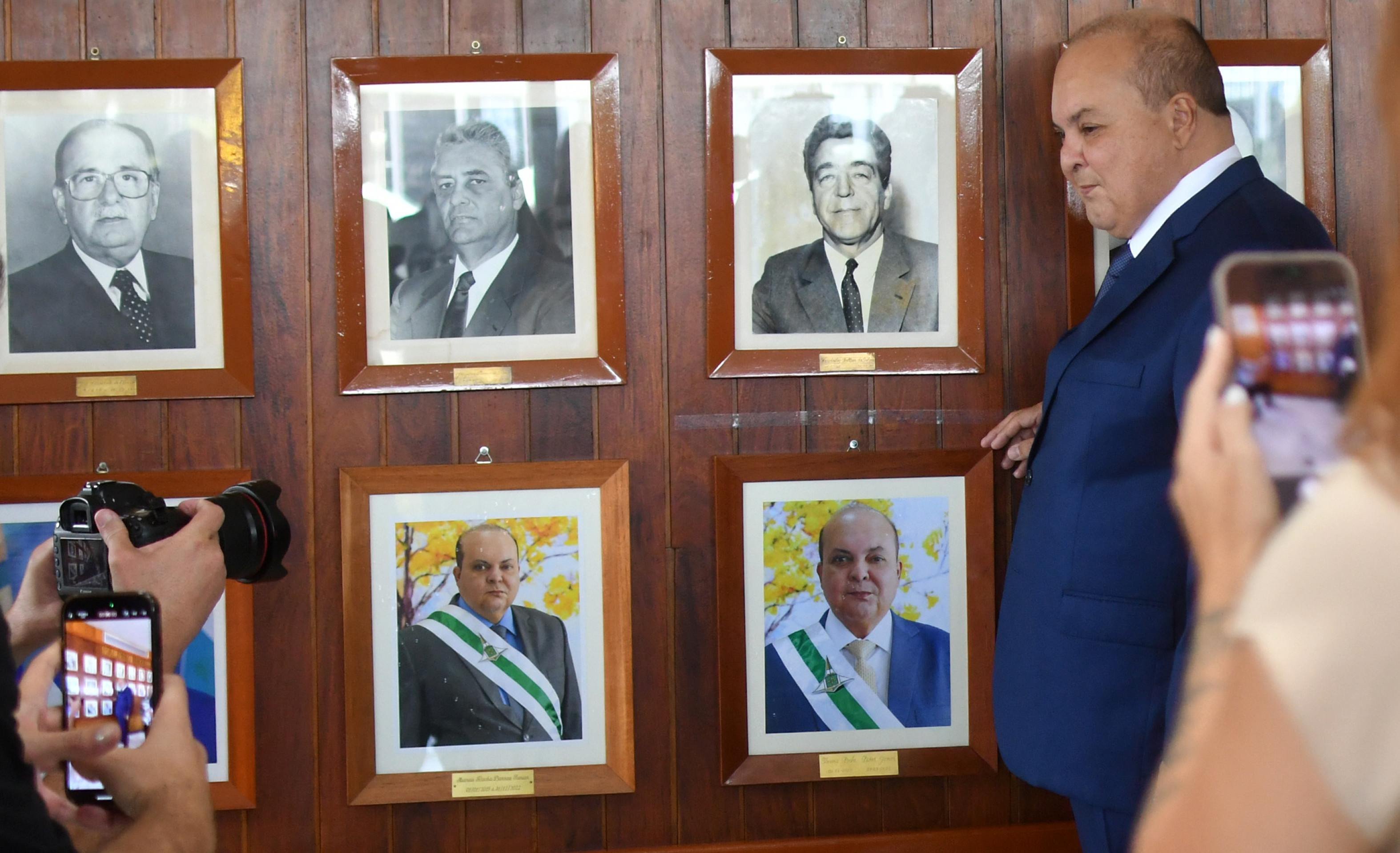  28/03/2026 Ed Alves CB/DA Press. Cidades -  Ibaneis Rocha se despede do governo. Missa de A&ccedil;&atilde;o de Gra&ccedil;as e Solenidade de descerramento oficial da fotografia na Galeira dos Governadores do DF. 