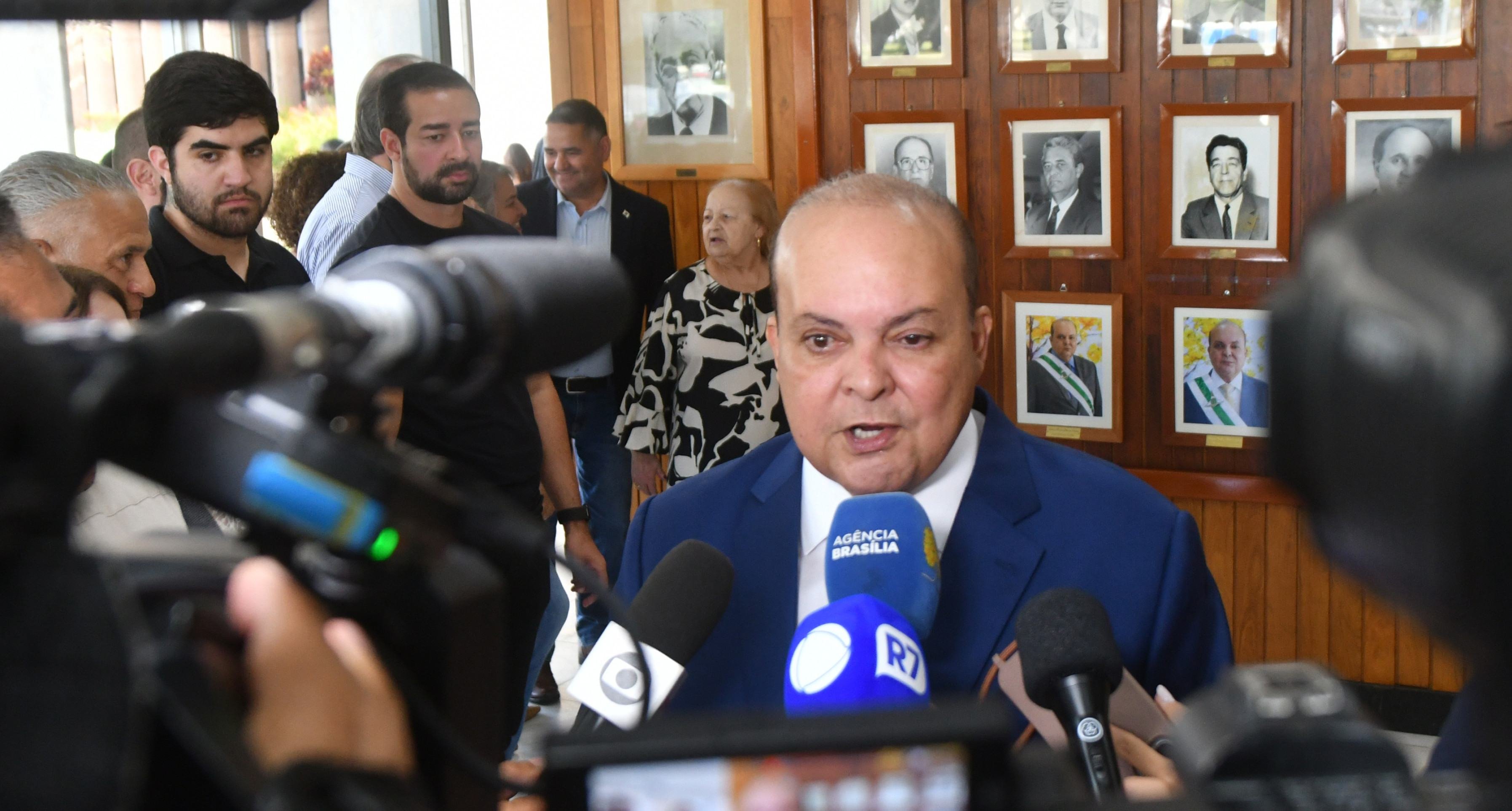  28/03/2026 Ed Alves CB/DA Press. Cidades -  Ibaneis Rocha se despede do governo. Missa de A&ccedil;&atilde;o de Gra&ccedil;as e Solenidade de descerramento oficial da fotografia na Galeira dos Governadores do DF. 