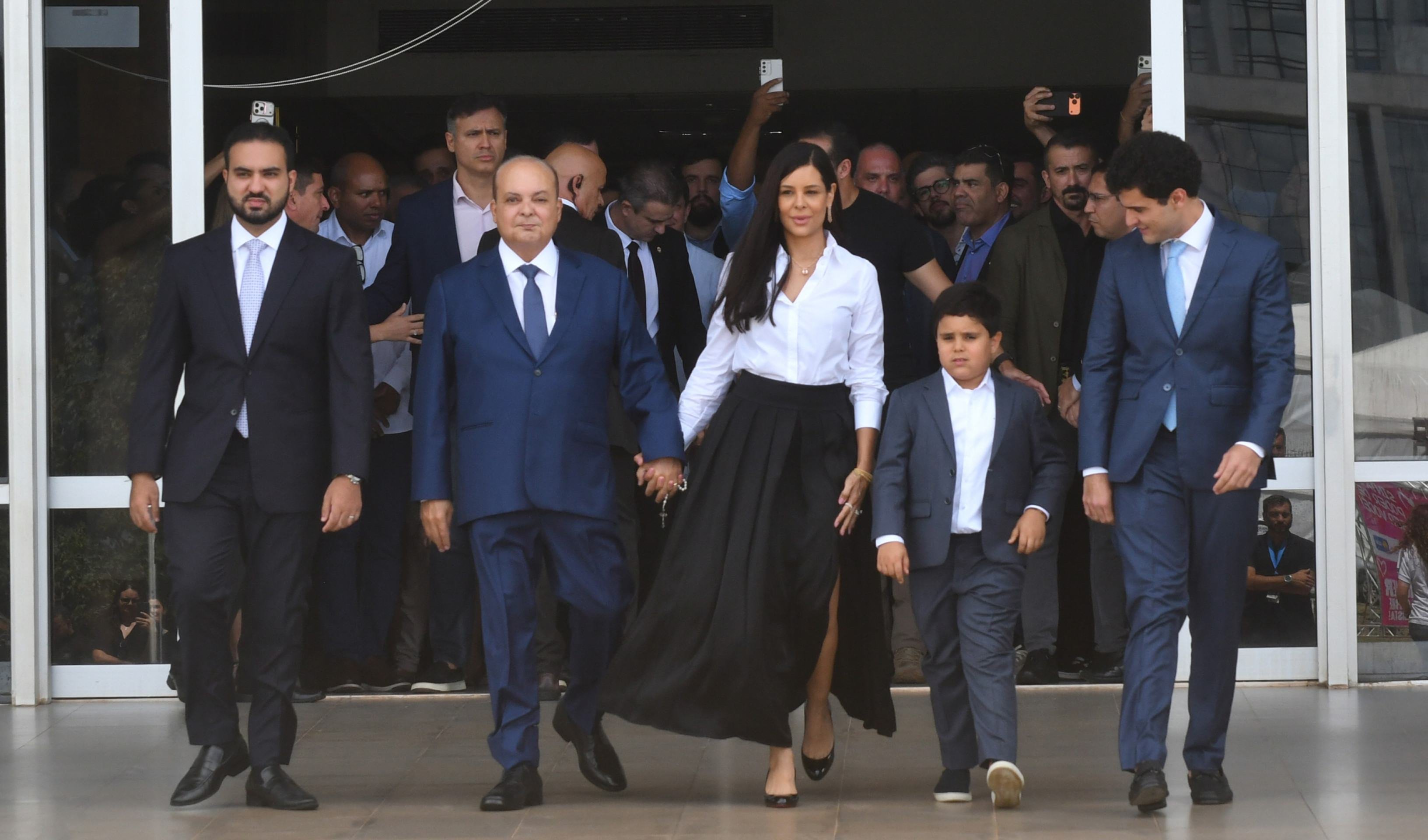  28/03/2026 Ed Alves CB/DA Press. Cidades -  Ibaneis Rocha se despede do governo. Missa de A&ccedil;&atilde;o de Gra&ccedil;as e Solenidade de descerramento oficial da fotografia na Galeira dos Governadores do DF. 