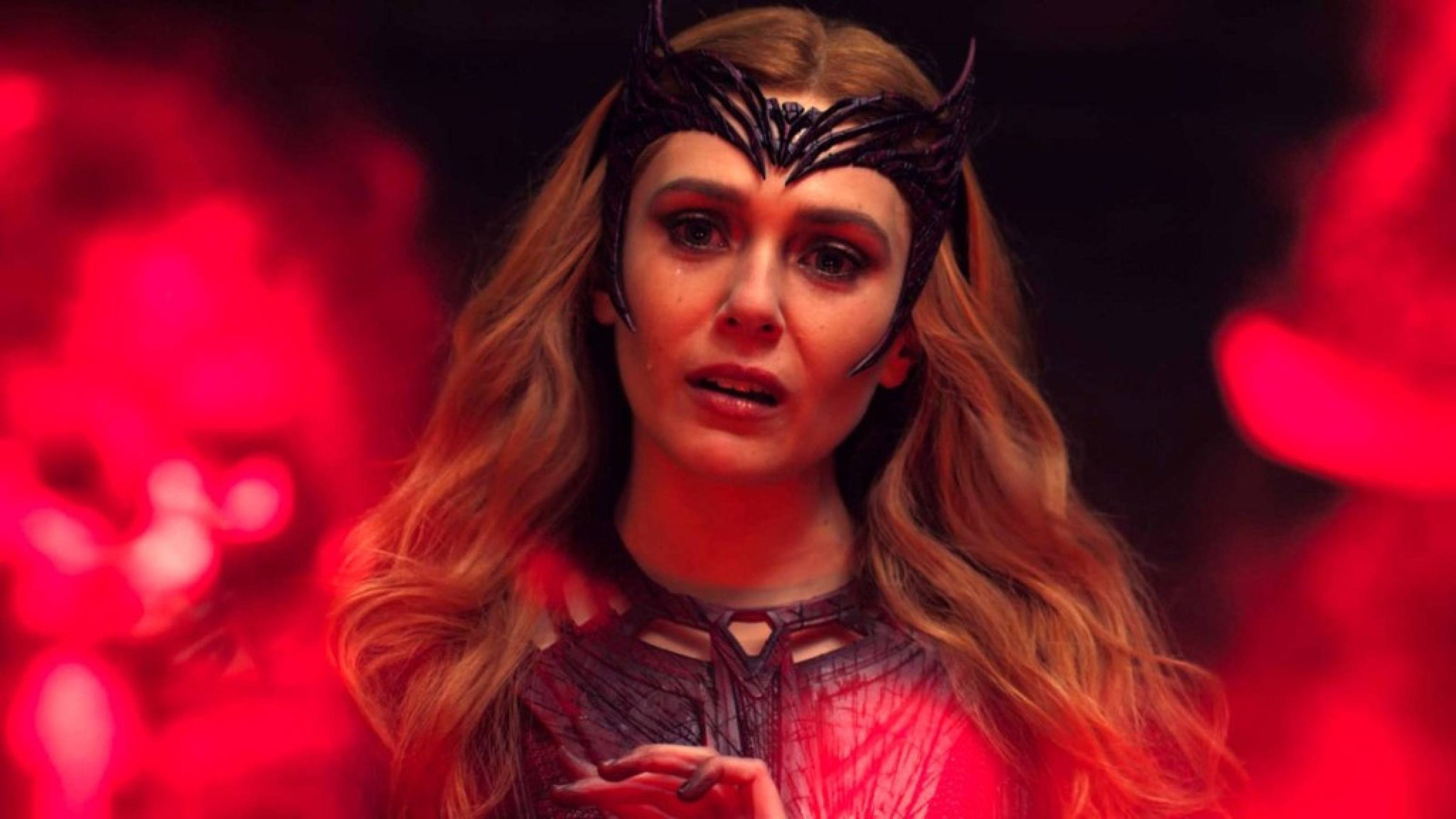 'Vingadores - Doutor Destino': Elizabeth Olsen aparece com capacete do vilão -  (crédito: Observatorio do Cinema)