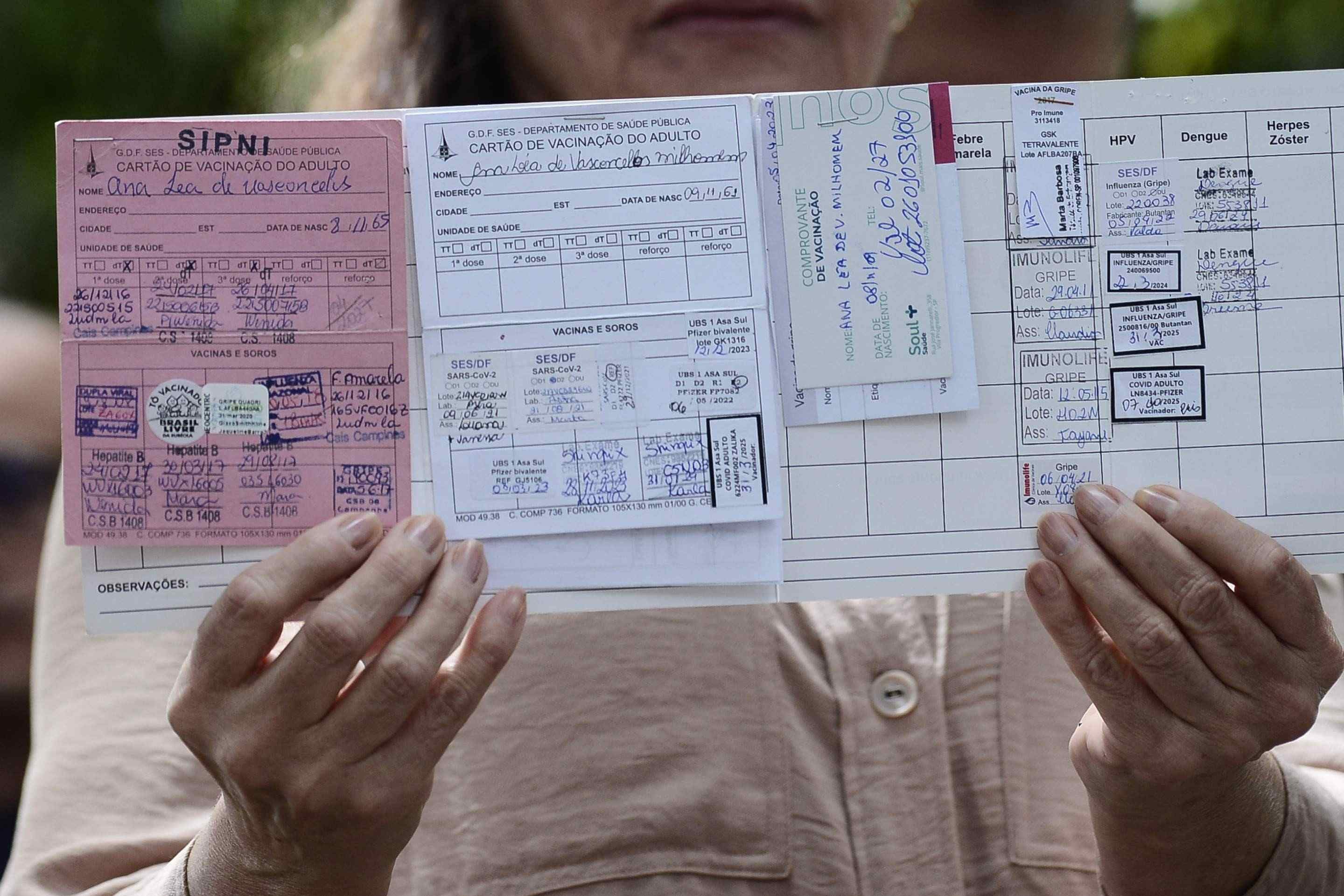  28/03/2026. Cr&eacute;dito: Minervino J&uacute;nior/CB/D.A Press. Brasil.  Brasilia - DF.  Dia D da vacina&ccedil;&atilde;o contra Gripe