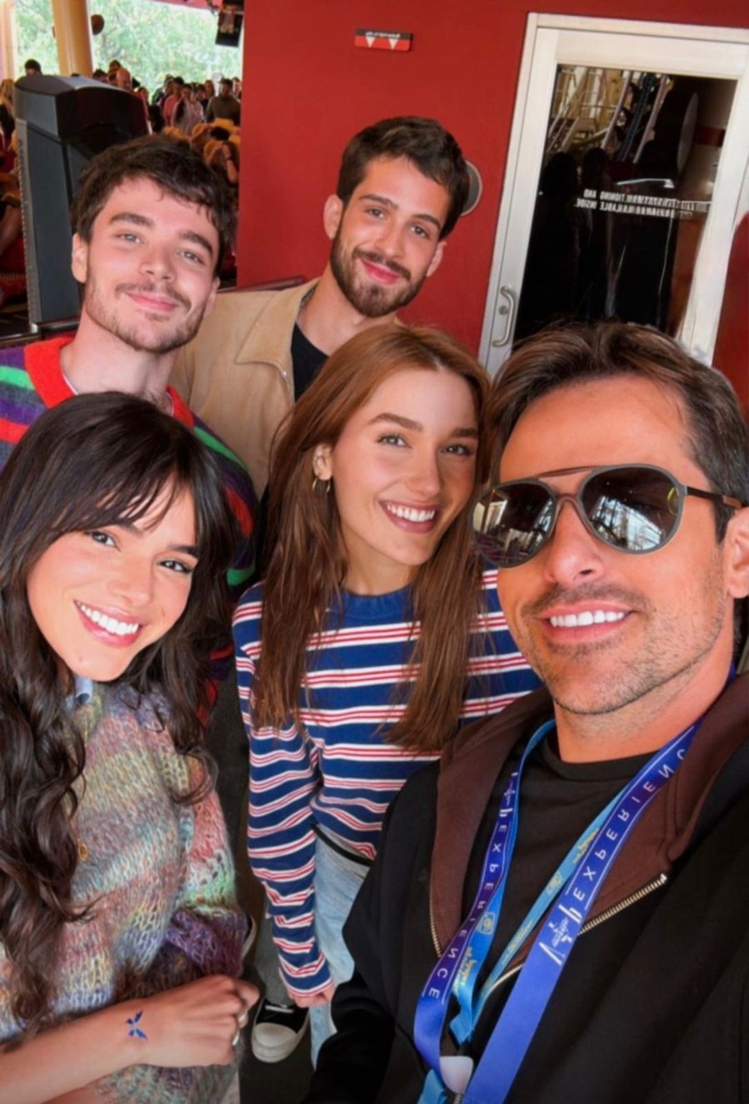Sasha, Jo&atilde;o Guilherme, Bruna Marquezine e Jo&atilde;o Figueiredo