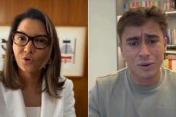 Nikolas Ferreira chama Janja de 'sonsa' em vídeo nas redes sociais - (crédito: Reprodução/Redes sociais ) Nikolas Ferreira chama Janja de 'sonsa' em vídeo nas redes sociais - (crédito: Reprodução/Redes sociais )