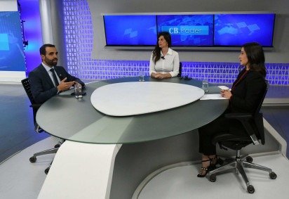 Thiago Manzoni (PL), presidente da Comiss&atilde;o de Constitui&ccedil;&atilde;o e Justi&ccedil;a da C&acirc;mara Legislativa, &eacute; o entrevistado do CB.Poder. Na bancada, as jornalistas Samanta Sallum (C) e Mila Ferreira -  (crédito:  Marcelo Ferreira/CB/D.A Press) -Thiago Manzoni (PL), presidente da Comiss&atilde;o de Constitui&ccedil;&atilde;o e Justi&ccedil;a da C&acirc;mara Legislativa, &eacute; o entrevistado do CB.Poder. Na bancada, as jornalistas Samanta Sallum (C) e Mila Ferreira -  (crédito:  Marcelo Ferreira/CB/D.A Press)