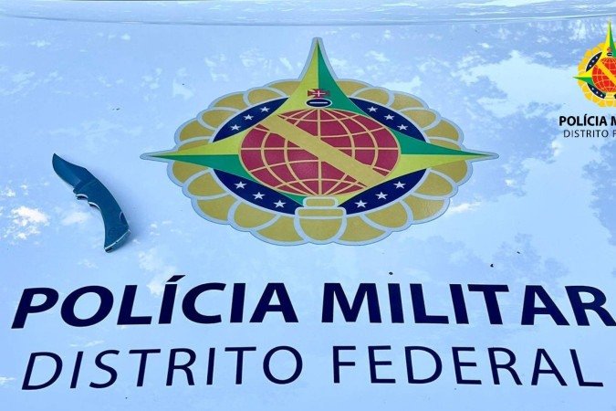 O homem foi preso em flagrante e deverá responder nos termos da Lei Maria da Penha. - (crédito: Polícia Militar do Distrito Federal/Divulgação) O homem foi preso em flagrante e deverá responder nos termos da Lei Maria da Penha. - (crédito: Polícia Militar do Distrito Federal/Divulgação)