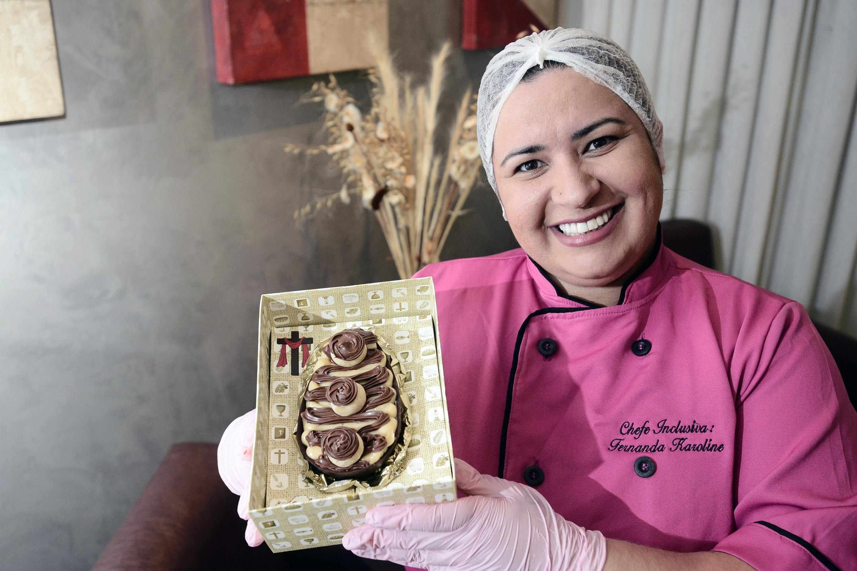 Fernanda Gon&ccedil;alves, acha gratificante produzir chocolates para quem tem restri&ccedil;&atilde;o alimentar