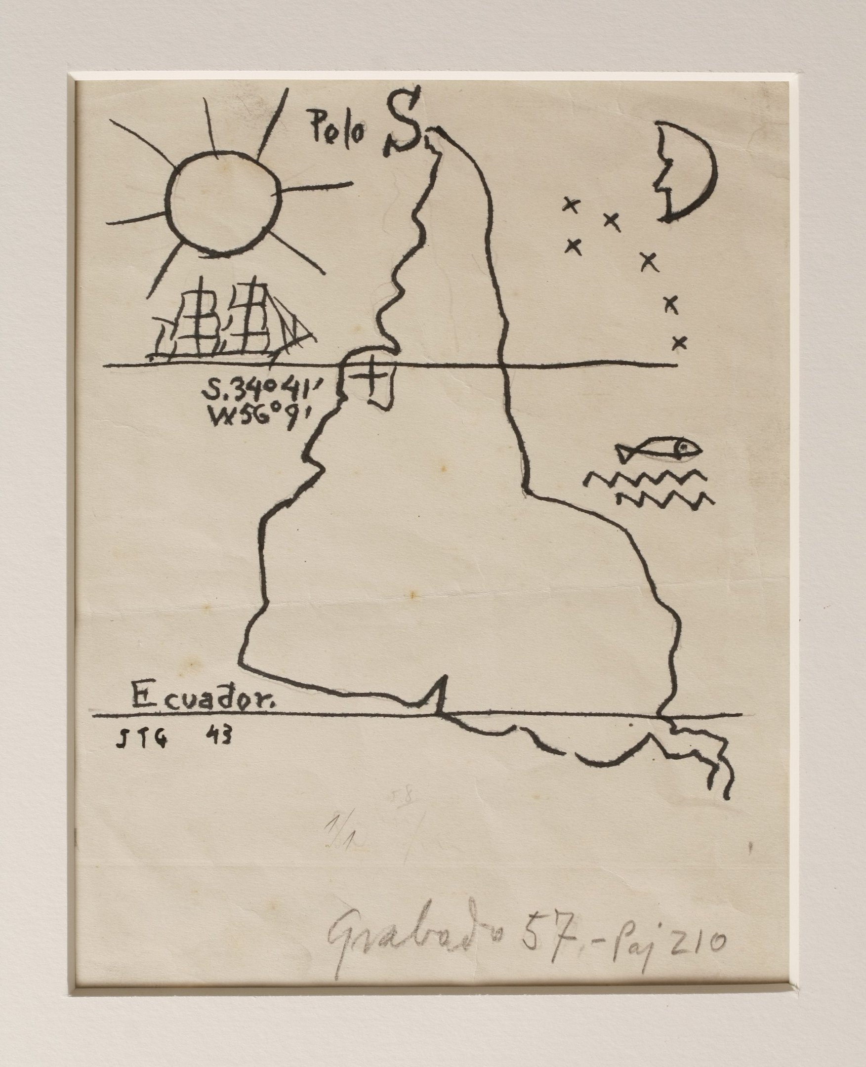 Exposição no CCBB reúne obras do uruguaio Joaquin Torres Garcia