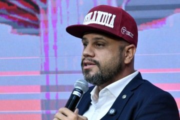 Max Maciel durante o CB. Debate - (crédito: Ed Alves) Max Maciel durante o CB. Debate - (crédito: Ed Alves)