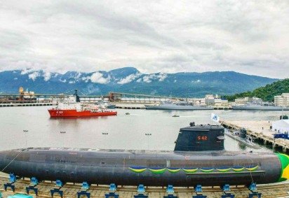 O Almirante de Esquadra Alexandre Rabello de Faria assumiu o comando da diretoria responsável pelo submarino nuclear em 2024 -  (crédito: Saulo Cruz/Agência Senado)