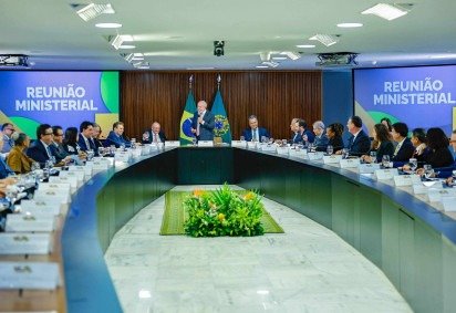 A lista foi divulgada durante reunião ministerial convocada pelo presidente Luiz Inácio Lula da Silva (PT) para tratar das saídas do governo -  (crédito: Ricardo Stuckert/PR) -A lista foi divulgada durante reunião ministerial convocada pelo presidente Luiz Inácio Lula da Silva (PT) para tratar das saídas do governo -  (crédito: Ricardo Stuckert/PR)