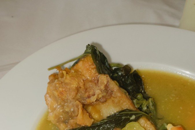 Tambaqui no tacac&aacute;, Restaurante Amaz&ocirc;nico