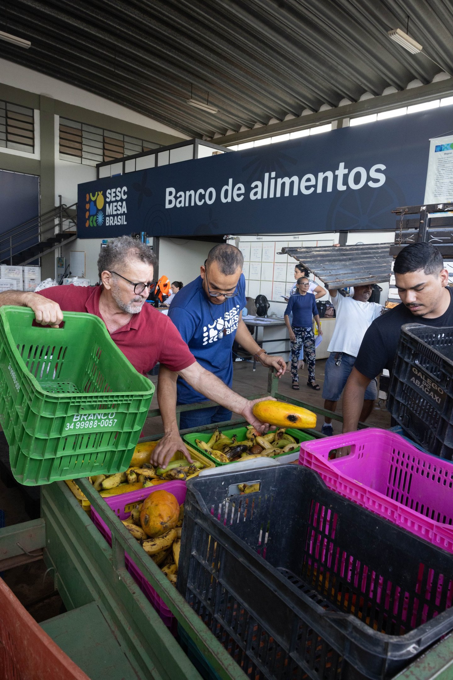 Sesc mesa Brasil combate o desperd&iacute;cio e a fome na mesma a&ccedil;&atilde;o