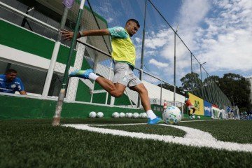 Andreas Pereira, meia do Palmeiras - (crédito: Cesar Greco/Palmeiras) Andreas Pereira, meia do Palmeiras - (crédito: Cesar Greco/Palmeiras)