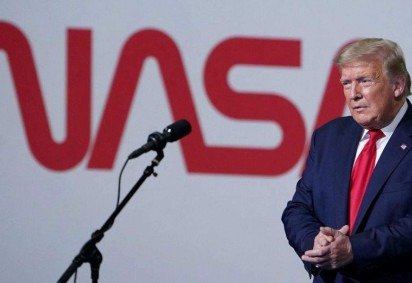 Três americanos e um canadense seguem para a Lua na quarta-feira -  (crédito: Miguel J. Rodriguez CARRILLO / AFP via Getty Images) -Três americanos e um canadense seguem para a Lua na quarta-feira -  (crédito: Miguel J. Rodriguez CARRILLO / AFP via Getty Images)