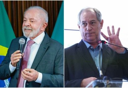 Apesar das críticas, Lula disse ter respeito por Ciro -  (crédito: Ricardo Stuckert/PR e José Cruz/Agência Brasil)