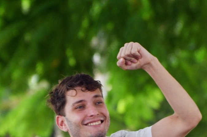 Lucas Moreira descobriu um câncer após sentir dores no peito
- (crédito: Ed Alves/CB/DA Press) Lucas Moreira descobriu um câncer após sentir dores no peito
- (crédito: Ed Alves/CB/DA Press)