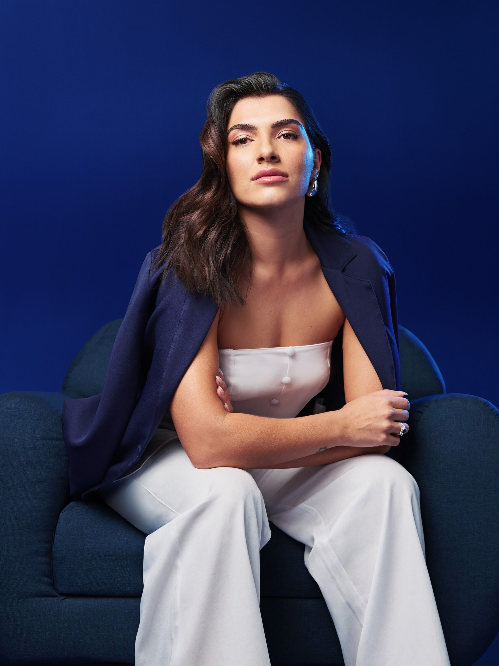 Let&iacute;cia Vaz deixou a faculdade de jornalismo para abrir a pr&oacute;pria marca de roupa