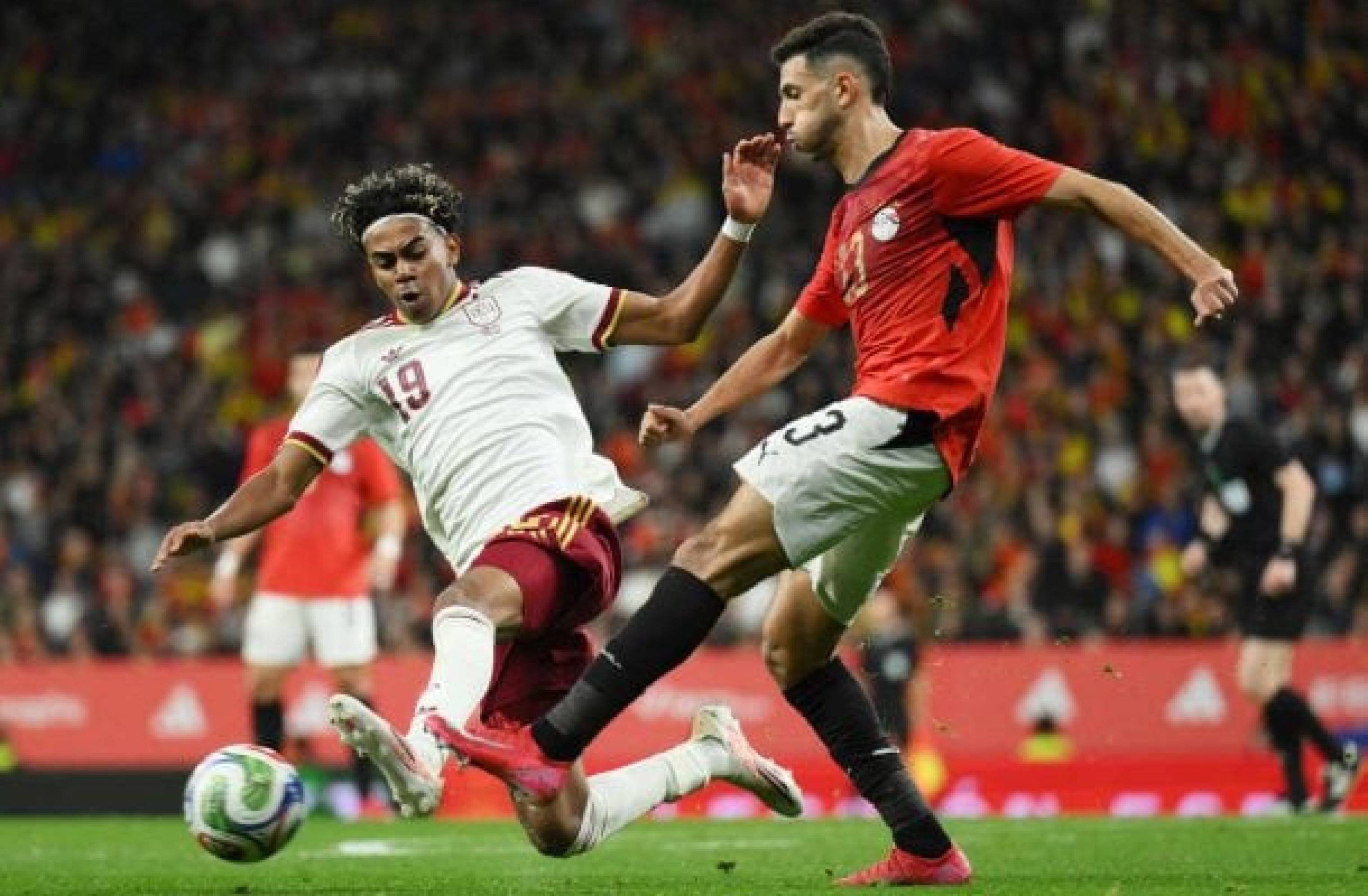 Lamine Yamal faz post de repúdio a cânticos preconceituosos em amistoso - (crédito: Foto: Alex Grimm/Getty Images) Lamine Yamal faz post de repúdio a cânticos preconceituosos em amistoso - (crédito: Foto: Alex Grimm/Getty Images)