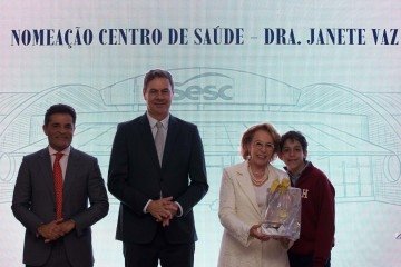 O presidente do Sistema Fecom&eacute;rcio, Jos&eacute; Aparecido Freire, discursou no evento