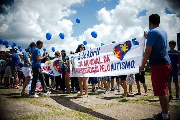 Conscientização do Autismo  -  (crédito: | Reprodução: Marcelo Camargo/ Agência Brasil)