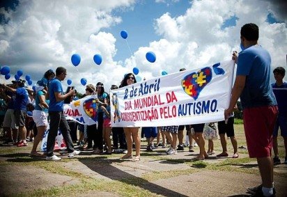 Conscientização do Autismo  -  (crédito: | Reprodução: Marcelo Camargo/ Agência Brasil)