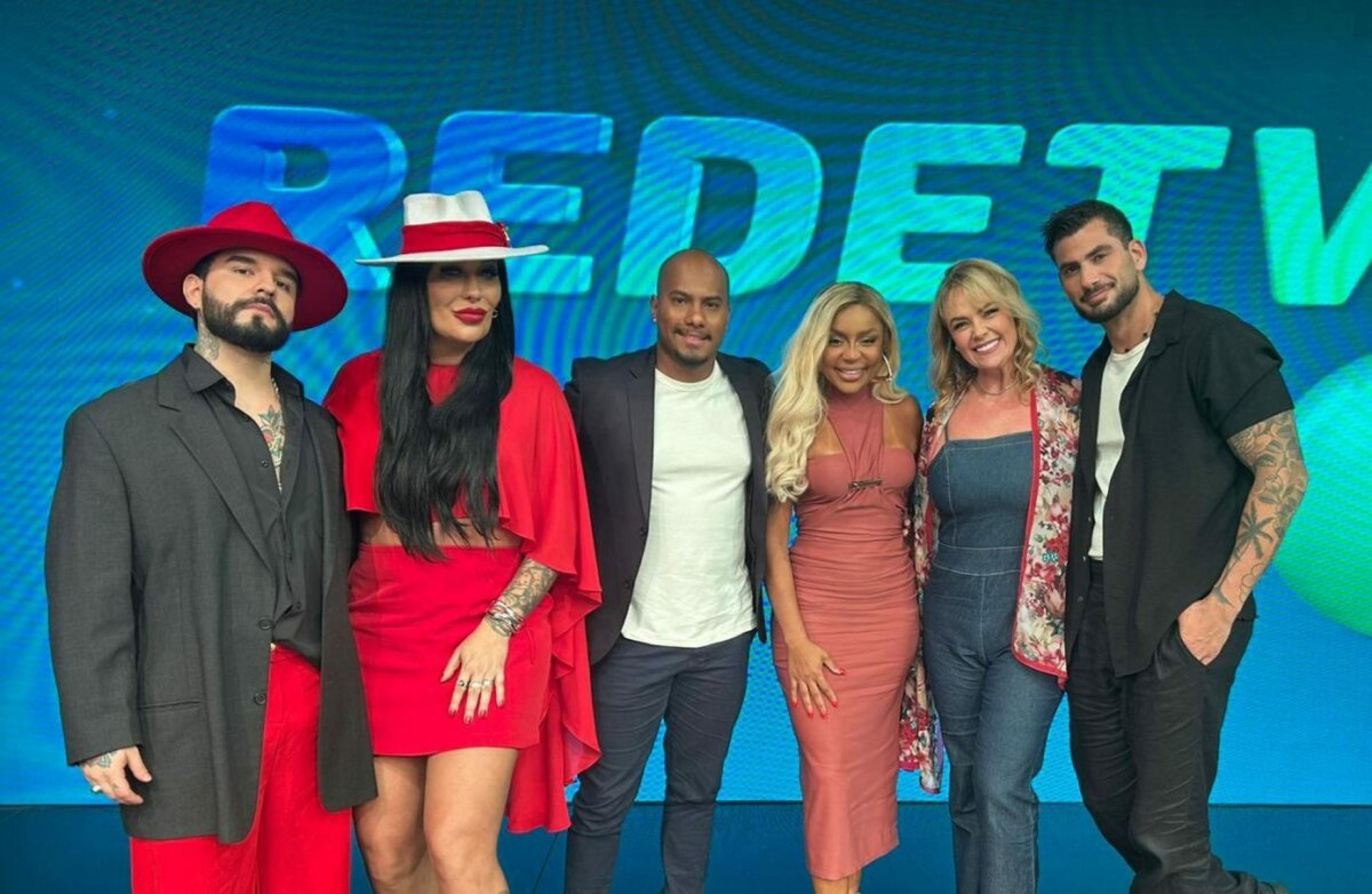 Cariúcha reúne convidados para falar de recomeços e mudanças de vida no Superpop da RedeTV! -  (crédito: Observatorio dos Famosos)