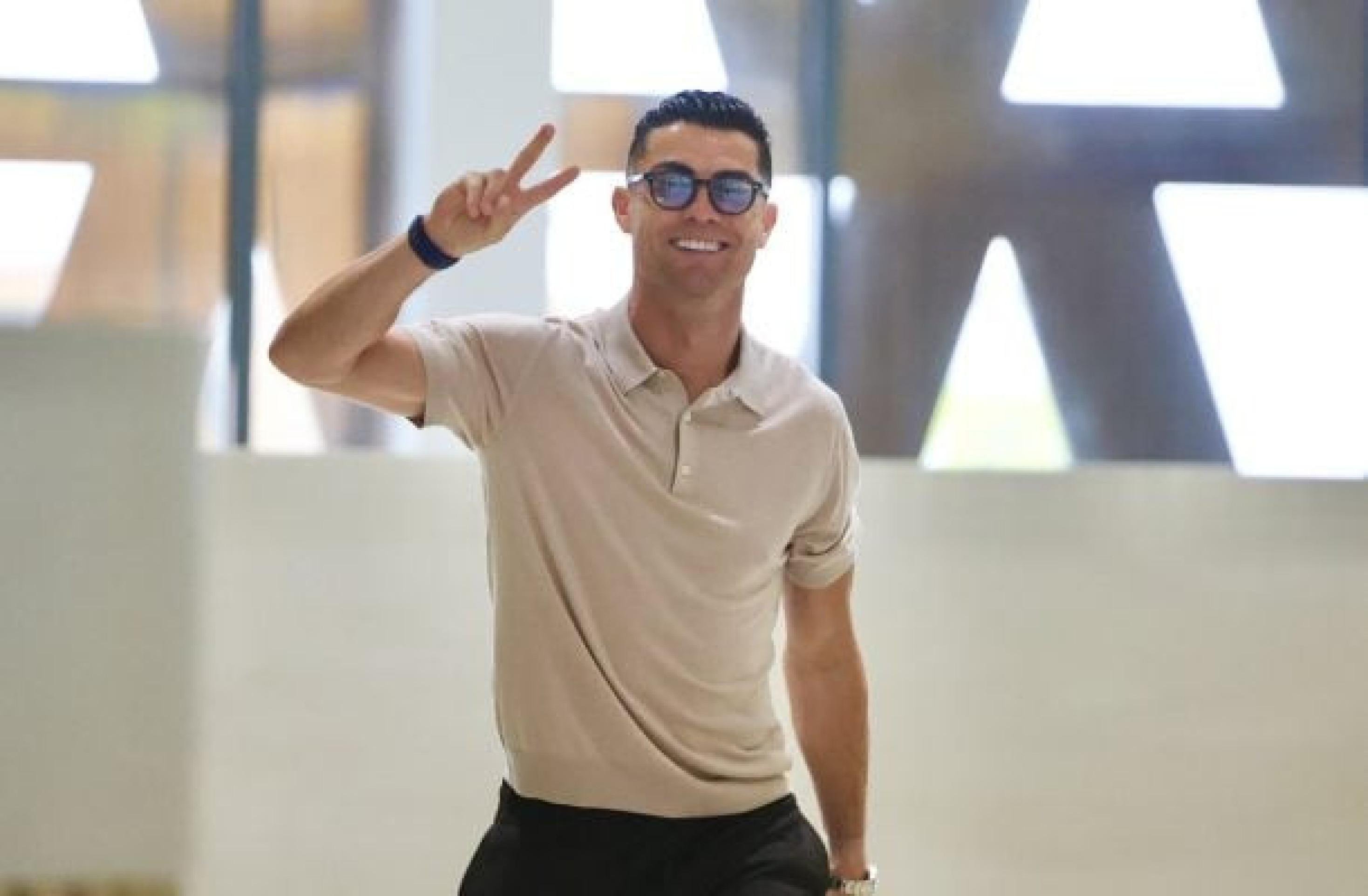 Cristiano Ronaldo amplia negócios e leva projeto de recuperação à MotoGP -  (crédito: Foto: Divulgação / Al Nassr)