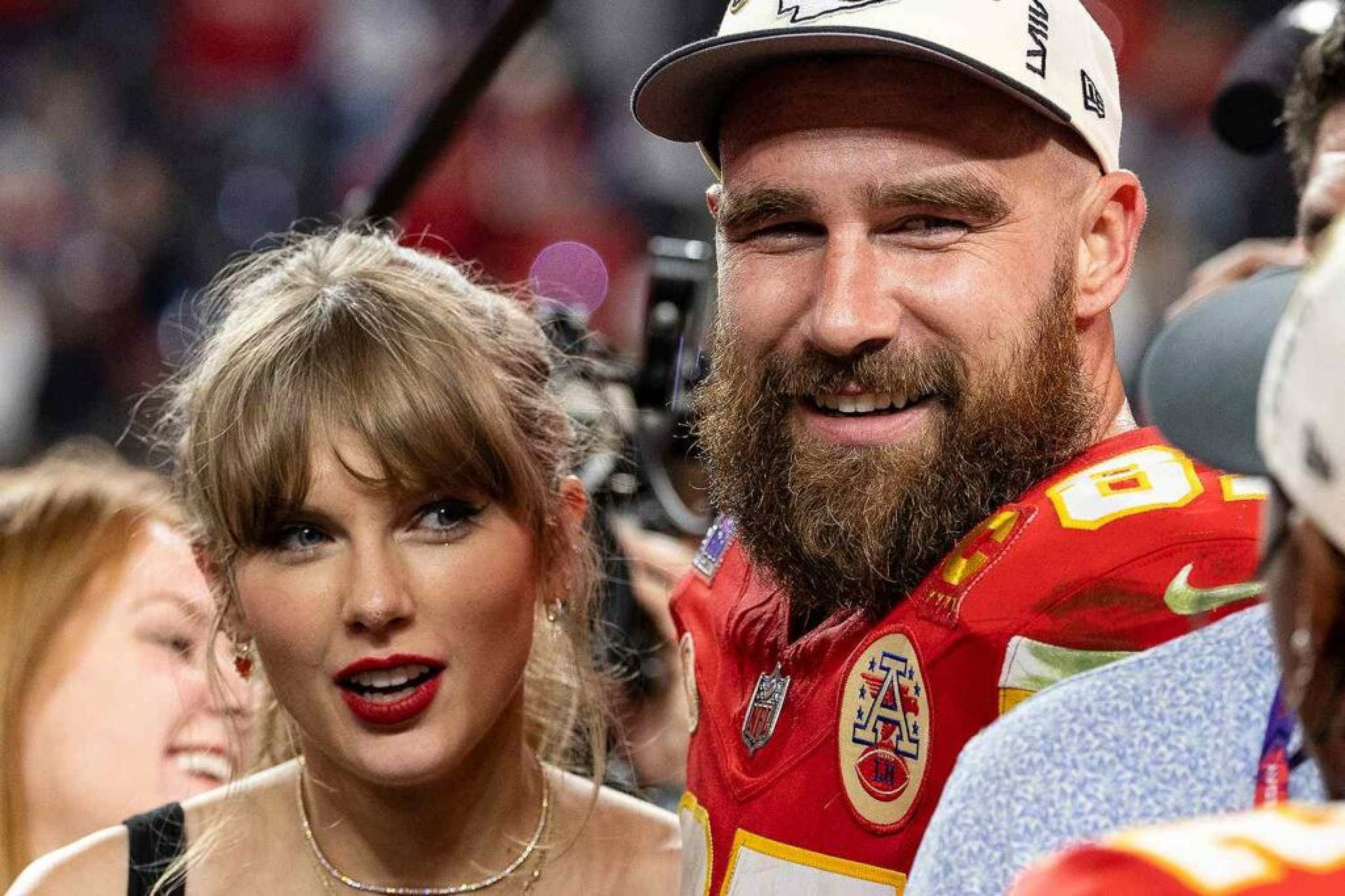 Luxo, discrição e sem holofotes: Taylor Swift e Travis Kelce planejam casamento intimista -  (crédito: Observatorio dos Famosos)