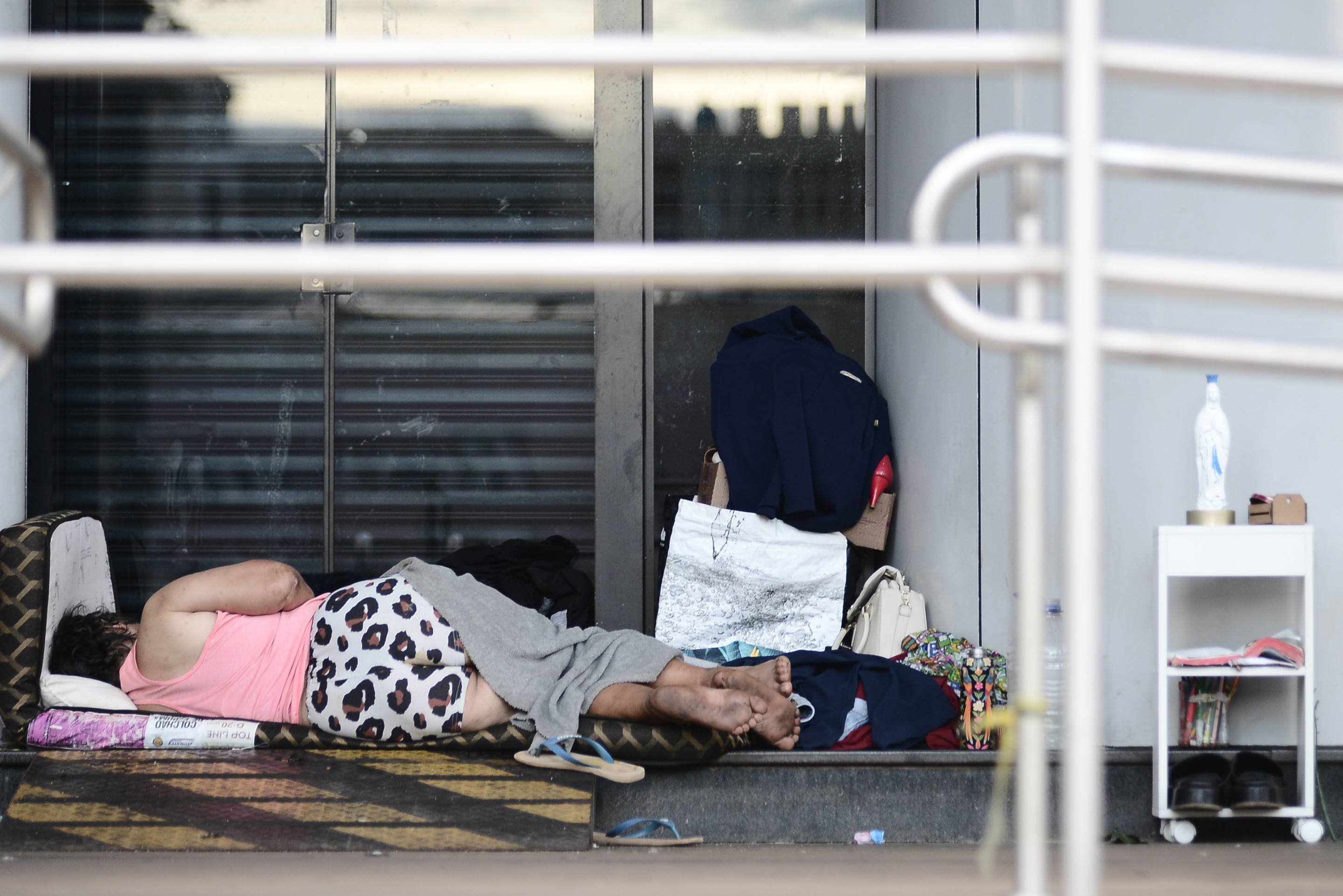  26/03/2026. Cr&eacute;dito: Minervino J&uacute;nior/CB/D.A Press. Brasil.  Brasilia - DF. Pessoas em situa&ccedil;&atilde;o de vulnerabilidade