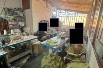 Auditores encontraram locais abafados, sem ventilação e com instalações elétricas irregulares, oferecendo risco aos trabalhadores - (crédito: Ministério do Trabalho e Emprego) Auditores encontraram locais abafados, sem ventilação e com instalações elétricas irregulares, oferecendo risco aos trabalhadores - (crédito: Ministério do Trabalho e Emprego)