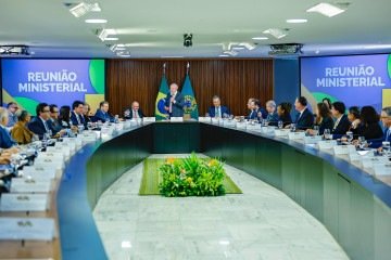 Reunião ministerial com Lula, na terça-feira, antes do prazo final para desincompatibilização -  (crédito: Ricardo Stuckert/PR)