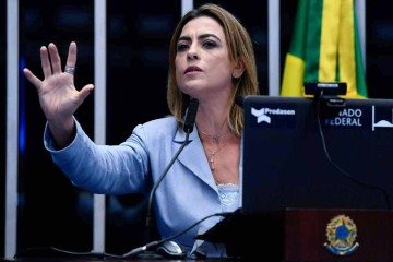 Soraya Thronicke: "A aprova&ccedil;&atilde;o do projeto responde a uma realidade urgente. O &oacute;dio &agrave;s mulheres n&atilde;o &eacute; abstrato" -  (crédito: MARCOS OLIVEIRA/AG&Ecirc;NCIA SENADO)