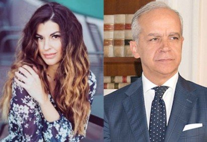 Claudia Conte e Matteo Piantedosi -  (crédito: Reprodução/Redes Sociais/WikiPedia)