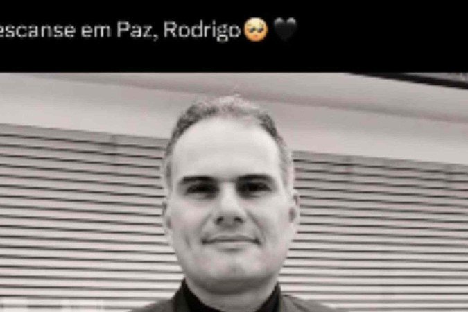 Publicação nas redes sociais sugeriu a morte do prefeito de Várzea da Palma (MG), Rodrigo Aguiar Dalla Bernardina (Podemos) -  (crédito: Reprodução/Redes sociais)