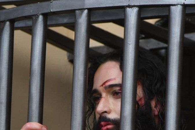 O ápice das celebrações começou com a Celebração da Santa Cruz