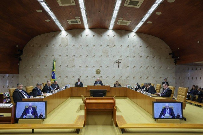 Pesquisas têm mostrado o declínio da credibilidade do Supremo para os brasileiros, numa crise ainda sem solução para a Corte - (crédito: Rosinei Coutinho/STF) Pesquisas têm mostrado o declínio da credibilidade do Supremo para os brasileiros, numa crise ainda sem solução para a Corte - (crédito: Rosinei Coutinho/STF)