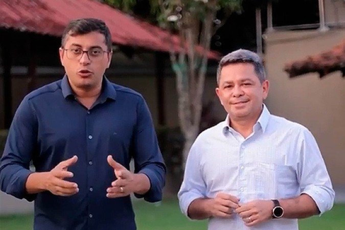 Wilson Lima e Tadeu de Souza renunciaram ao mandato no fim do prazo da desincompatibilização
- (crédito: Reprodução / Instagram) Wilson Lima e Tadeu de Souza renunciaram ao mandato no fim do prazo da desincompatibilização
- (crédito: Reprodução / Instagram)