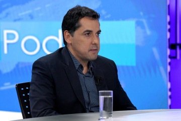 Juracy Cavalcante Lacerda J&uacute;nior, secret&aacute;rio de Sa&uacute;de do DF, &eacute; o entrevistado do CB.Poder desta segunda-feira (6/4) -  (crédito:  Marcelo Ferreira/CB/D.A Press)