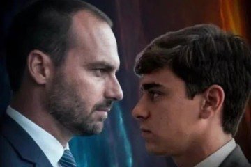 Eduardo Bolsonaro faz 'clickbait' sobre briga com Nikolas - Divulgação