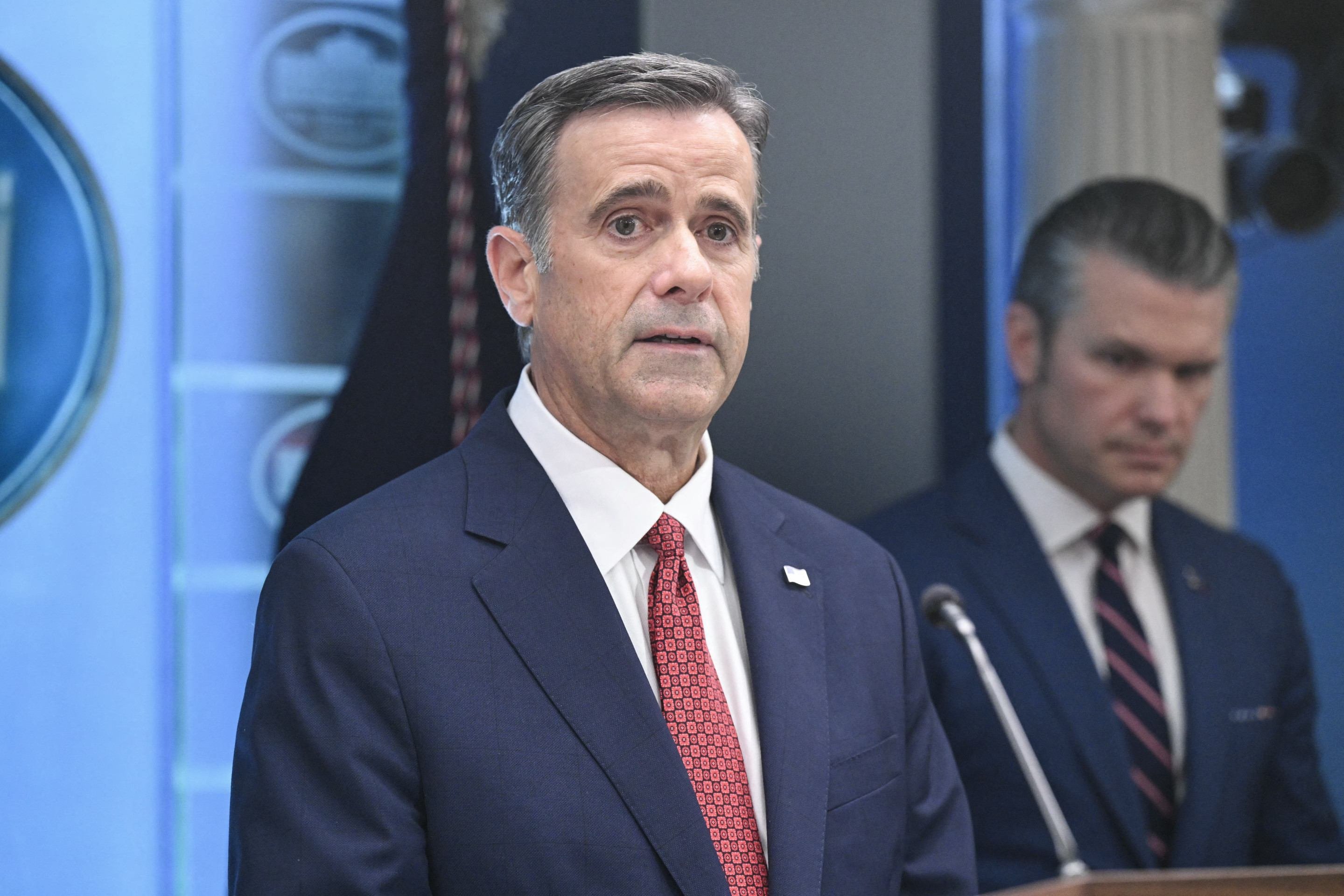 O diretor da CIA, John Ratcliffe: manobras para despistar iranianos       