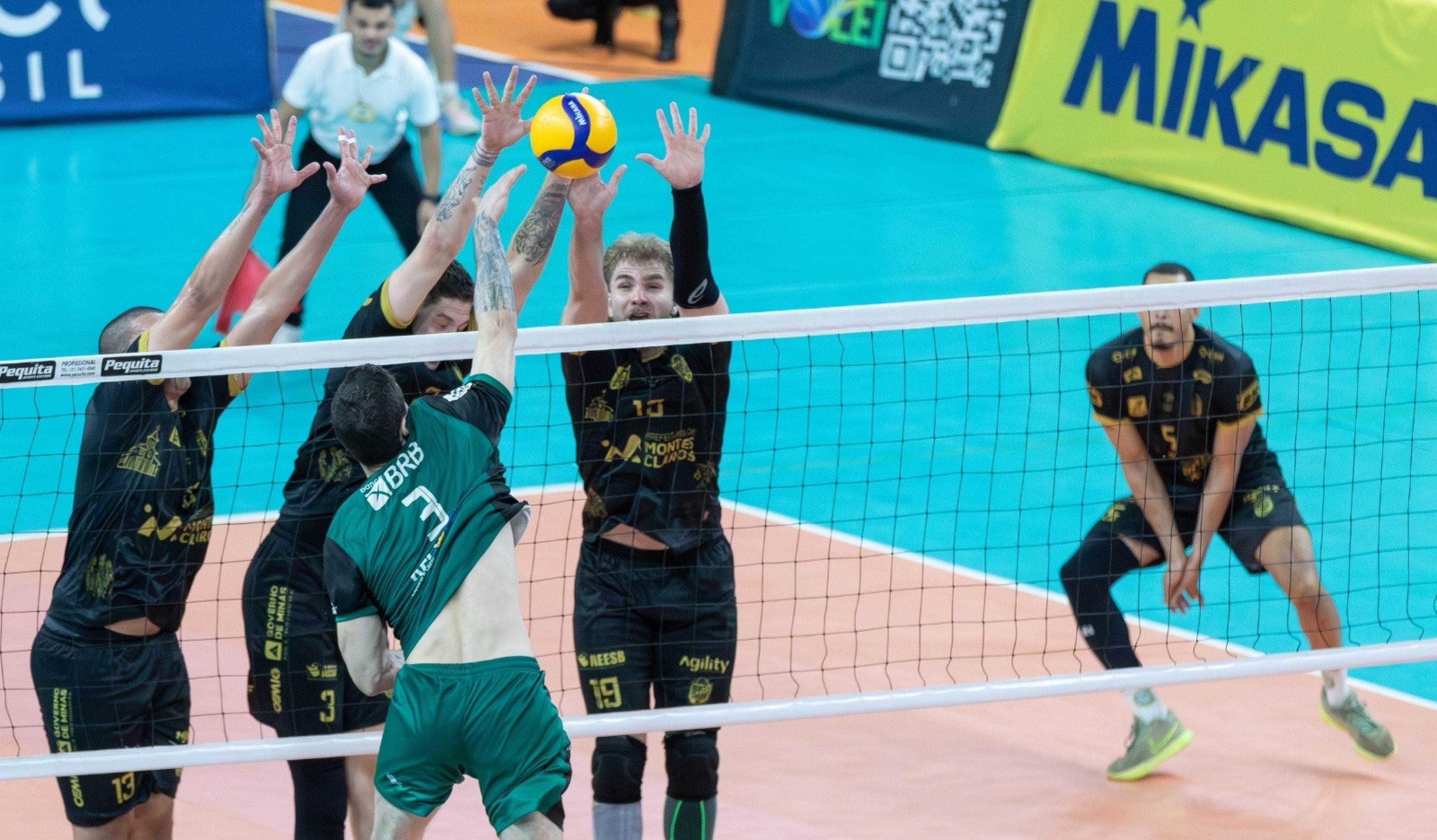 Superliga masculina: Montes Claros derrota Brasília e força o 3º jogo