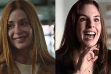 Marina Ruy Barbosa alfineta Suzane von Richthofen e leva invertida -  (crédito: HBO/Instagram: @ulissescampbell)