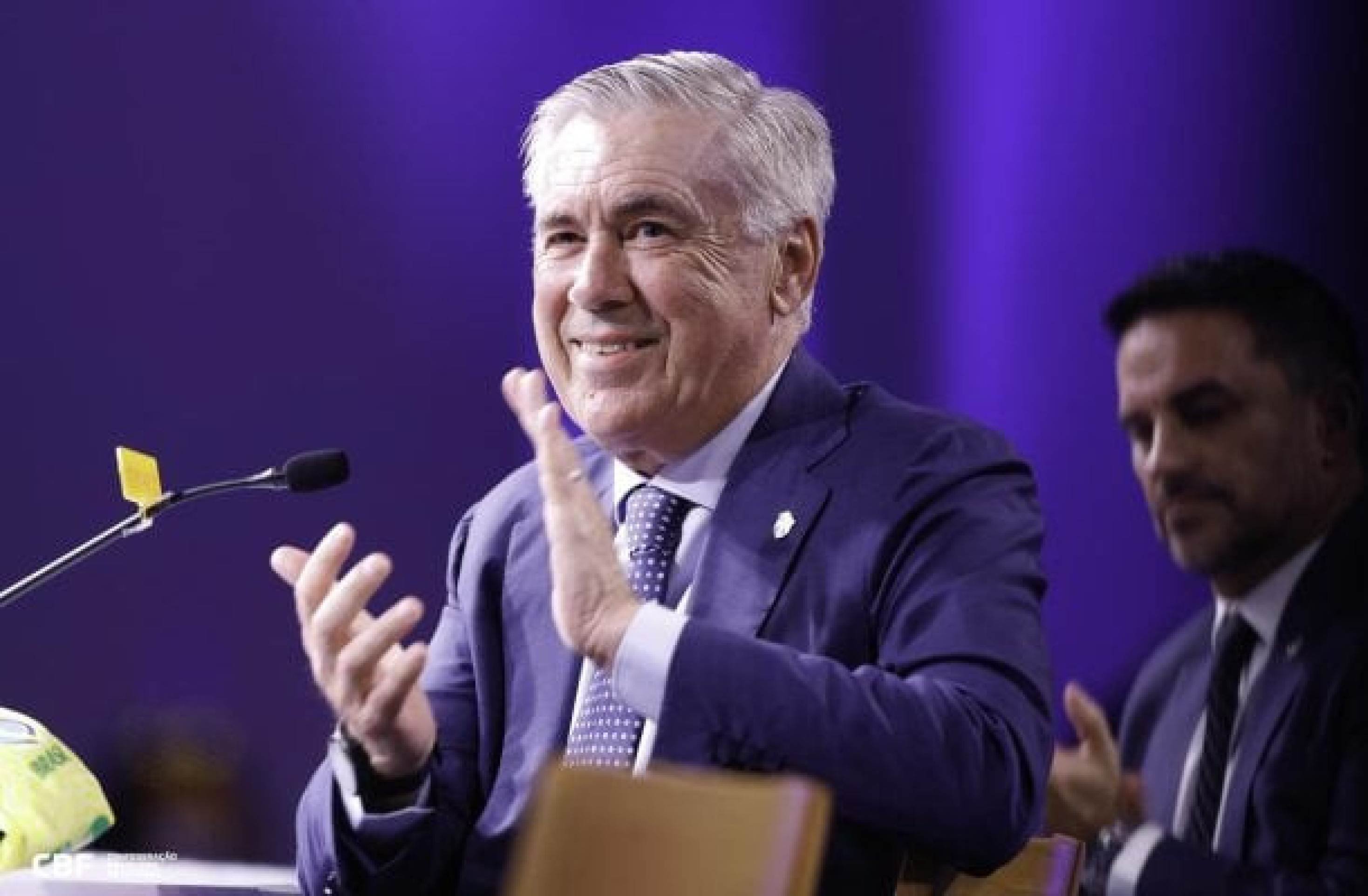 Carlo Ancelotti renovará com a CBF até julho de 2030 - (crédito: Foto: Rafael Ribeiro/CBF) Carlo Ancelotti renovará com a CBF até julho de 2030 - (crédito: Foto: Rafael Ribeiro/CBF)