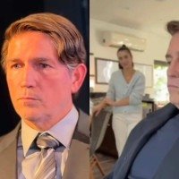 Ator norte-americano Jim Caviezel, conhecido por A Paixão de Cristo (2004), será Jair Bolsonaro na cinebiografia Dark Horse -  (crédito: Divulgação/Instagram)