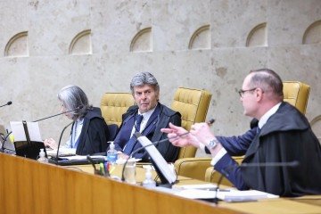 Fux e Zanin foram os únicos a votar sobre as eleições no Rio de Janeiro. -  (crédito:  Antonio Augusto/STF)